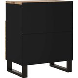 Noćni ormarić 50x33x62 masivno drvo bagrema i konstruirano drvo | shoptok.hr