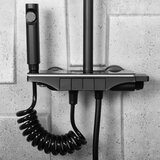 Rea Tuš set s termostatom Savio Black | shoptok.hr