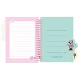 Disney Bilježnica A5 Minnie Mouse Minty - tvrde korice, 80 listova | shoptok.hr