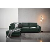 MID.YOU KOTNA SEDEŽNA GARNITURA, šenilja temno zelena | Shoptok.si