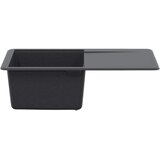  Jednostruki kuhinjski sudoper Granit 67 x 46 x 19 cm Grafitna | shoptok.hr