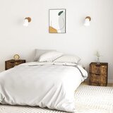 vidaXL noćni ormarići 2 kom boja dimljenog hrasta 40x40x50 cm iverica Cijene