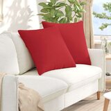 vidaXL jastučići za sofu 2 pcs crvena 60 x 60 cm tkanina | shoptok.hr
