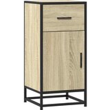 Maison Chic Komoda - Predalnik sonoma hrast 35,5x35x76 cm inženirski les in kovina, (21722771) Cene
