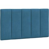  Okvir kreveta s uzglavljem plavi 90 x 200 cm baršunasti | shoptok.hr