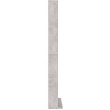 Cd ormarić za CD-ove boja betona 102x16x177,5 cm konstruirano drvo | shoptok.hr