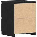  Noćni ormar 2 pcs Crni hrast 30 x 30 x 40 cm Konstruirano drvo | shoptok.hr
