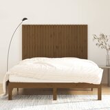  Zidno uzglavlje boja meda 159,5x3x110 cm masivna borovina | shoptok.hr