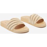 Resti Royalfashion Beige women's flip-flops with zircons Erikis | ePonuda.com