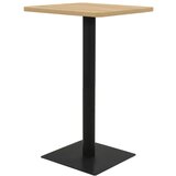 The Living Store Bistro miza barva hrasta 78,5x78,5x107 cm - Barska Mizica, (21662927) | Shoptok.si