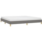  Posteljni okvir temno siv 200x200 cm blago, (20725786) | Shoptok.si