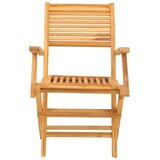  Sklopive vrtne stolice 2 kom 55x62x90 cm od masivne tikovine | shoptok.hr