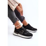 Boto Women's Sneakers Made of Faux Leather Black Vinelli | Shoptok.si