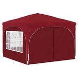  Rastezljivi šator za zabave 290 x 290 x 245 cm Tamno crvena | shoptok.hr