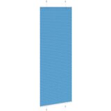  Plisirana zavjesa Plava 75x200 cm Širina tkanine 74,4 cm Poliester | shoptok.hr