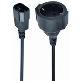 Gembird PC-SFC14M-01 power adapter IEC320 C14 -> SCHUKO (F) on a 15 cm cable | shoptok.hr