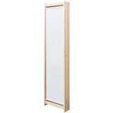 Sobna pregrada s 3 panela od tkanine 120 x 170 x 4 cm krem | Eponuda.com