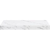  Polica na zidu Bijeli mramor 50 x 23 x 4 cm Konstruirano drvo | shoptok.hr
