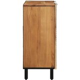  Stranski omarica 90x33x75 cm Trden akacijev les | Shoptok.si