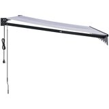  Automatska tenda na uvlačenje plavo-bijela 3,5 x 2,5 m | Eponuda.ba