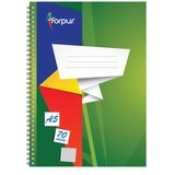  Spiralna bilježnica Forpus A5, mali karo | shoptok.hr