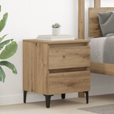 vidaXL Nočna omarica Artisan Oak 40x35x50 cm Inženirski les | Shoptok.si