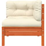  Vrtna sofa s jastucima i tabureom od masivne borovine | shoptok.hr