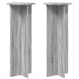  Stalak za biljke 2 pcs Siva sonoma Ø40 x 100 cm | shoptok.hr