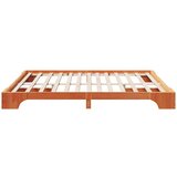  Krevetna konstrukcija Vosak smeđa 200 x 200 cm | shoptok.hr