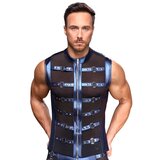 NEK Sleeveless Metallic Matte Look Figure-Emphasising Shirt 2161834 S | Shoptok.si