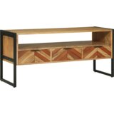vidaXL TV Kabinet 100x35x50 cm Čvrsto Drvo Bagrem | shoptok.hr