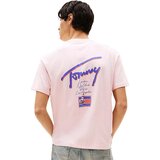 Tommy Jeans Faded Graphic Relaxed T-Shirt Pink Ružičasta | shoptok.hr