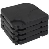 Gardlov postolje za vrtni suncobran 4 x 15 l, 104 x 104 cm Slike