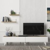 TV Kabinet Oslo Beli/Atlantik | Eponuda.com