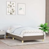 Posteljni okvir taupe 100x200 cm blago, (20726212) Cene
