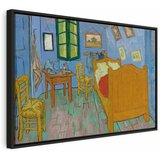  Slika - Vincent van Gogh – Bedroom in Arles 120x80 U crnom drvenom okviru | shoptok.hr