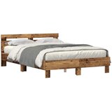  Krevetna konstrukcija Staro drvo 160 x 200 cm Konstruirano drvo | shoptok.hr