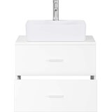  Set namještaja za kupaonicu Bijela Konstruirano drvo 62.5 x 44.5 x 50 cm | Shoptok.si