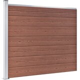  Set panela za ogradu WPC 699 x 146 cm smeđi | Eponuda.ba
