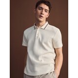 Reserved - Regular polo-majica - krem | shoptok.hr