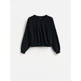 Reserved Obična majica - crno | shoptok.hr