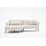 Atelier Del Sofa ugaona garnitura Revos Left Cream | ePonuda.com