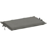  Jastuk za ležaljku prošarani tamnosivi 186x58x4 cm od tkanine | Eponuda.com