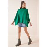 Happiness İstanbul Sweater - Green - Oversize Cene