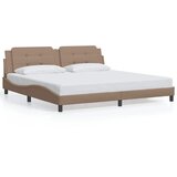  Okvir za krevet bez madraca Zadar cappuccina 200x200 cm umjetna koža | shoptok.hr
