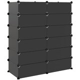  Stalak za cipele crni 94,5 x 36,5 x 106 cm PP | shoptok.hr