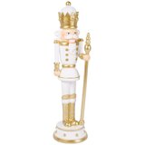  Novogodišnja figura vojnik, BELA, H.50CM RESINA | Eponuda.com