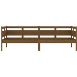  Dnevna postelja medeno rjava trdna borovina 80x200 cm, (20645323) | Shoptok.si
