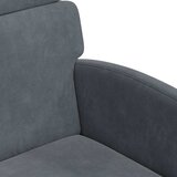  Blagovačke stolice s kotačima 2 pcs Tamno siva 58 x 65 x 98 cm | shoptok.hr