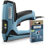Novus Električna spenjalna pištola Tools J-120 set + 1800 finih žičnih sponk - zmogljiva spenjalna pištola za pritrjevanje tkanin in tkanin - dolžina sponk 6 - 14 mm in žeblji 16 mm To, (21507335) Cene